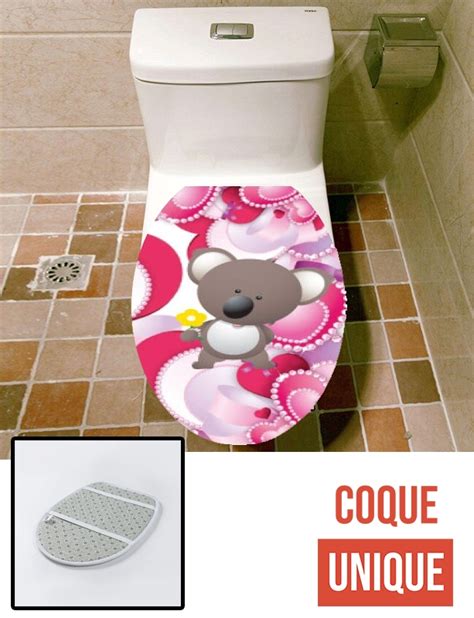 Housse Si Ge De Toilette Koala Kawai Petits Prix