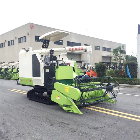 Grain Harvester Cosechadora De Arroz Wheat Rice Combine Harvester