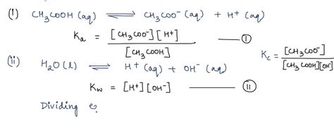 SOLVED Calculate The Equilibrium Constant Kc For The Following