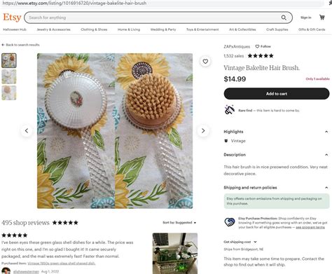 Antique Hair Brush Identification And Value Guide