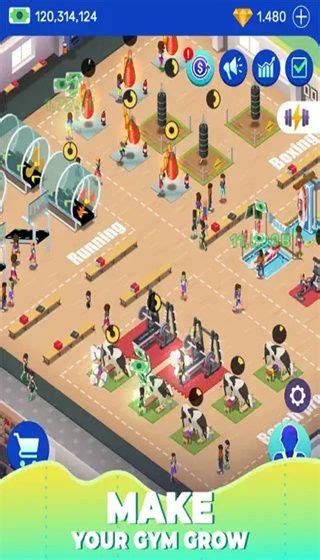 Idle Fitness Gym Tycoon Game Free Play