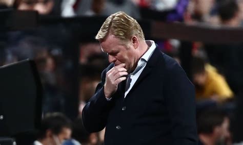 Após derrota para Rayo Vallecano Ronald Koeman é demitido do Barcelona