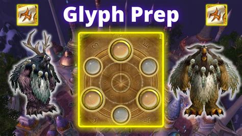 Balance druid glyphs wotlk