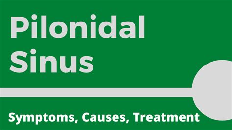 Pilonidal Sinus Causes Symptoms And Treatment Desidawayi