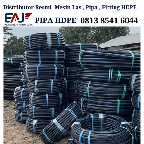 Jual Pipa Hdpe PE100 Ukuran 2 Inch Rollan 100Meter Merek Rucika 2 1