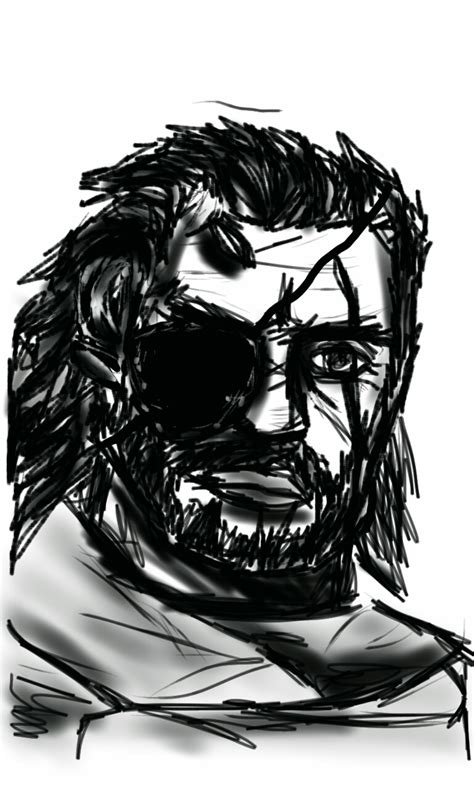 Big Boss Mgsv The Phantom Pain By Cwolf 18 On Deviantart