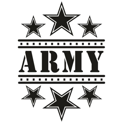 Military Svg Army Png Dxf Eps Cutting Files Themelower