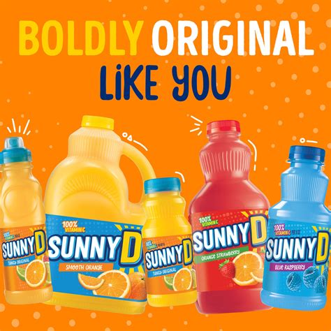 Sunny D Orange Citrus Punch 16 Fl Oz