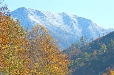 Fall Overlook in the Great Smoky Mountains. Stock Photo - Image of fall ...