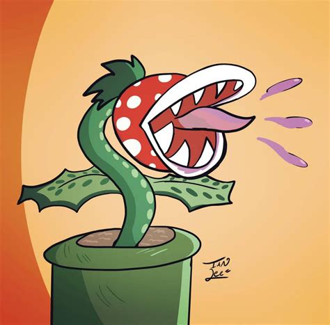 Mario Piranha Plant Drawing Np