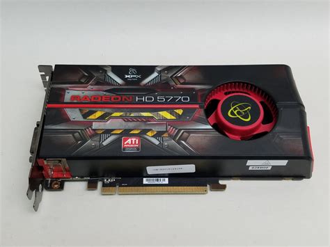 Refurbished XFX ATI Radeon HD 5770 1GB GDDR5 SDRAM PCI Express 2 1 X16