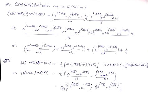 Solved Q Obtain The Complex Exponential Fourier Series