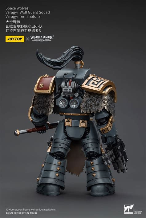 JoyToy WH40K Space Wolves Varagyr Wolf Guard Squad Varagyr Terminator 3