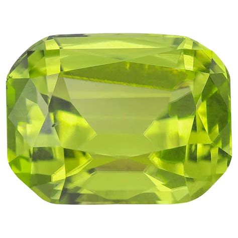 Green Natural Loose Peridot Stone 3.37 Carats Peridot Stone Peridot for ...