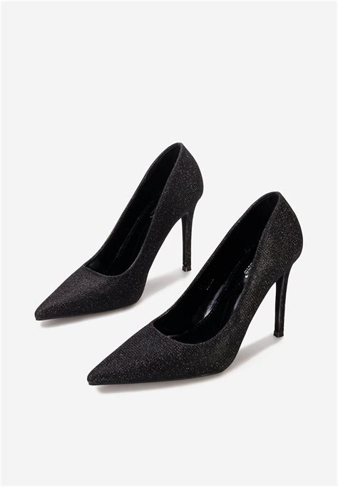 Pantofi Stiletto Radiance Negri Zapatos