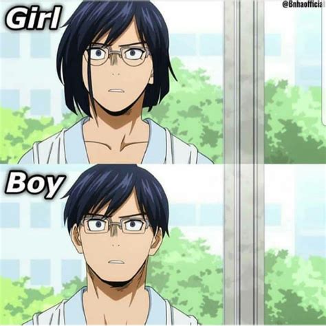 Genderswap Tenya Iida Boku No Hero Academia Funny My Hero Academia