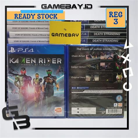 Jual PS4 Kamen Rider Memory Of Heroez Shopee Indonesia