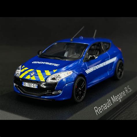 Renault Megane Rs Gendarmerie Blau Norev