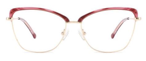 New Handmade Metal And Acetate Combination Fashion Lady Optical Frames