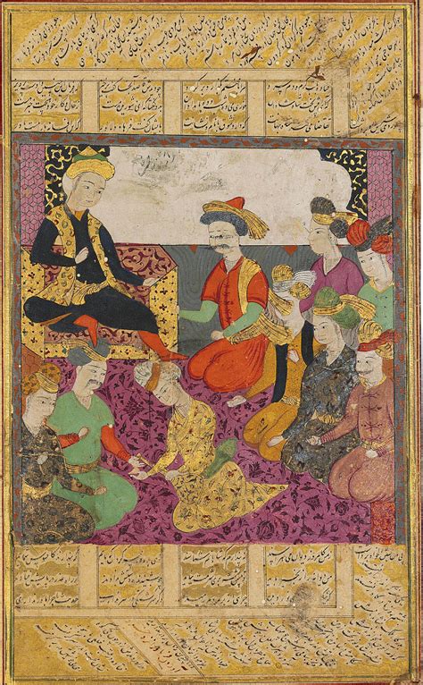 Farhad Is Brought Before Khusraw Safavid Iran Th Century Christie S