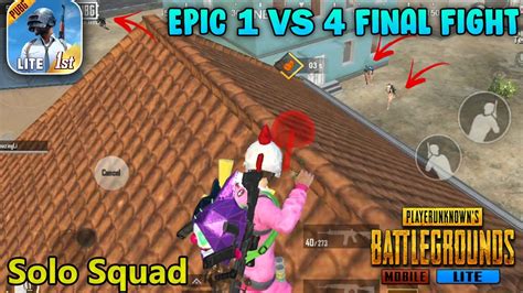 Epic Vs Final Fight Can I Survive Pubg Mobile Lite Youtube