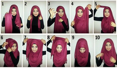 My Hijab How To Create Folds With Your Hijab Step By Step How To