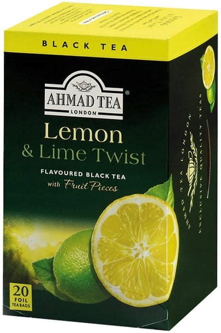 Ahmad Tea Lemon Twist Czarna Cytryna Limonka Tb Allegro Pl