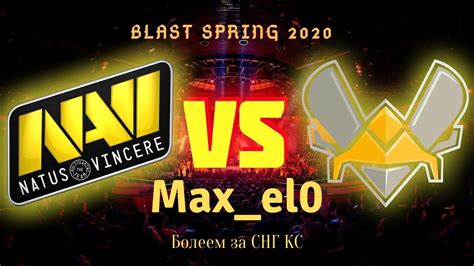 RU Natus Vincere vs Vitality CS GO bo3 BLAST Spring 2020 Запись