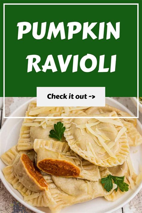 Easy Homemade Pumpkin Ravioli With Butter Parmesan Sauce