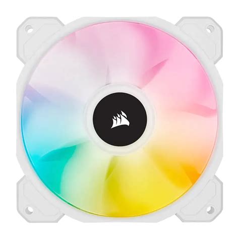 Corsair 120mm Icue Sp120 Rgb Elite Pwm Case Fan White