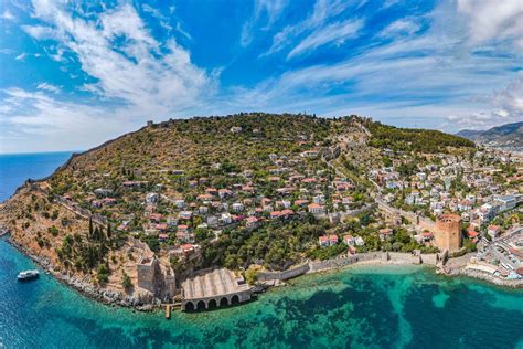 Alanya Antalya Aerial City And Sea Stock Photo At Vecteezy