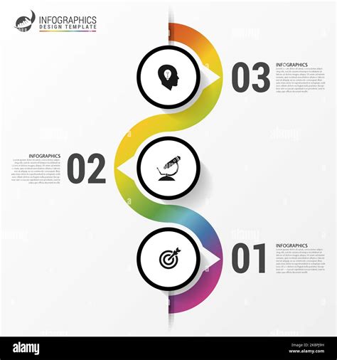 Business Timeline Infographic Template Vector Illustration Stock