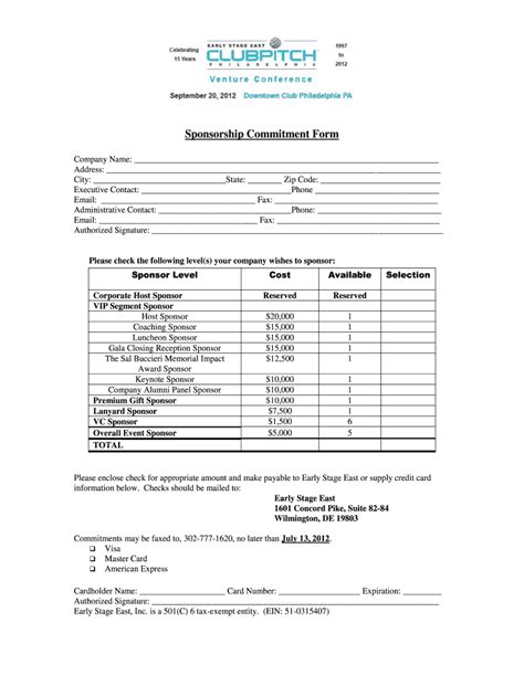 Commitment Form Template Fill Online Printable Fillable Blank