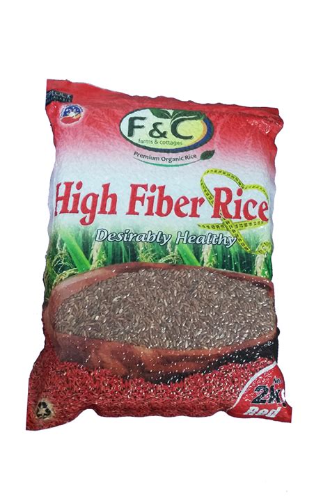 F&C Hi-Fiber Red Rice (5 kg) - Piling Pinoy