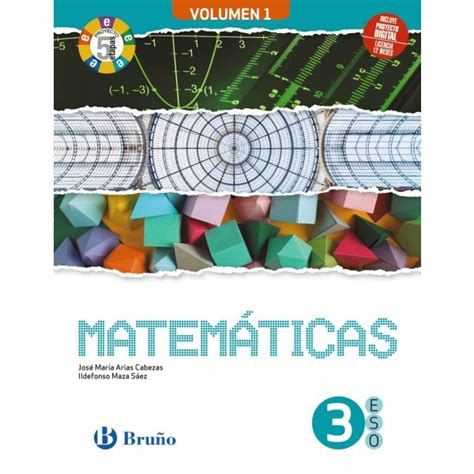 Matemáticas 3 Eso 3 Volúmenes Proyecto 5 Etapas 9788469633212 Especialistas En Compra Y Venta