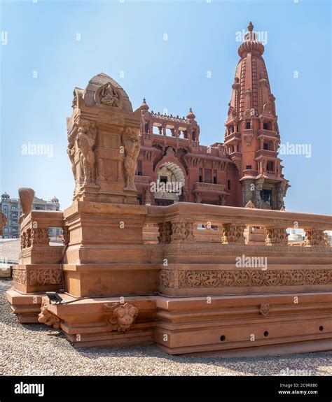 Angle View Of Baron Empain Palace A Historic Mansion Inspired By The