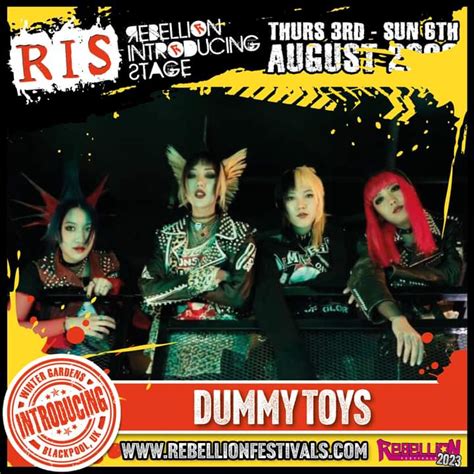 DUMMY TOYS All Female Punk Band On Twitter See You In Blackpool For