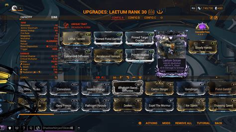 Help me with my Laetum Build : r/Warframe