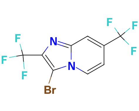 3 BROMO 2 7 BIS TRIFLUOROMETHYL IMIDAZO 1 2 A PYRIDINE