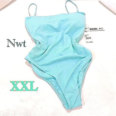 The Bikini Lab Swim Nwt Xxl Bikini Lab Sea Foam Mint Swimsuit Full