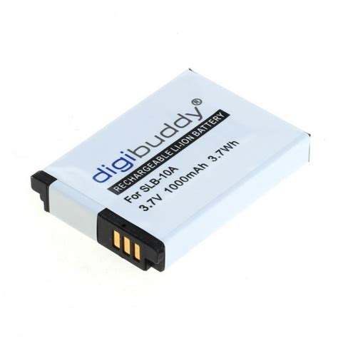 Digibuddy Akku Kompatibel Zu Samsung SLB 10A JVC BN VH105 Li Ion