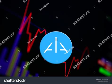 Alpha Finance Lab Alpha Cryptocurrency Coin Stock Illustration