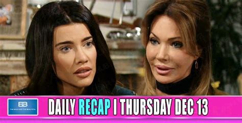 The Bold and the Beautiful Recap: Mama's Moving In!