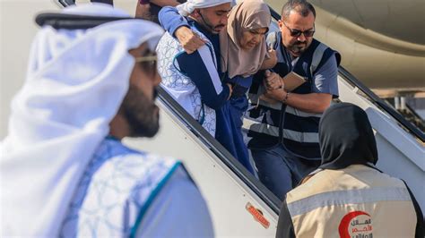 Third Group Of Palestinian Cancer Patients Arrives In Abu Dhabi