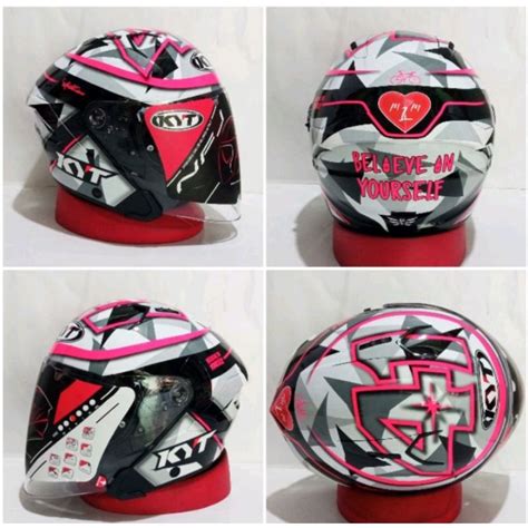 Jual HELM KYT NFJ ESPARGARO 2018 ORIGINAL Shopee Indonesia