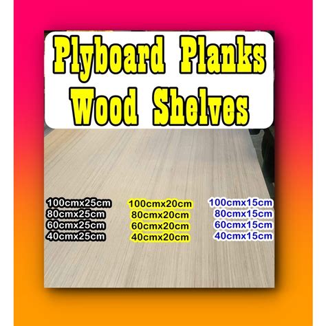 Brand New Plyboard Planks Wood Shelves For Diy Woodonlineshop