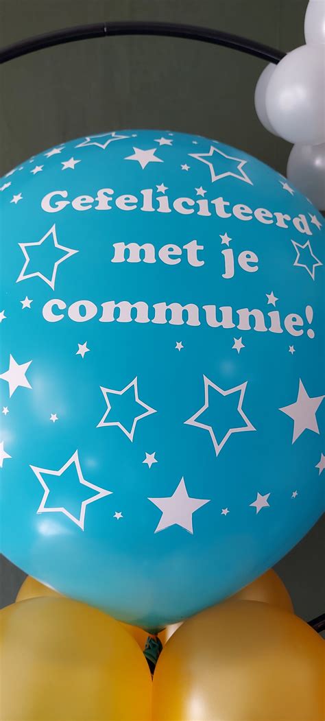 Pilaar Hoepel Communie Sterren De Ballon Schuur