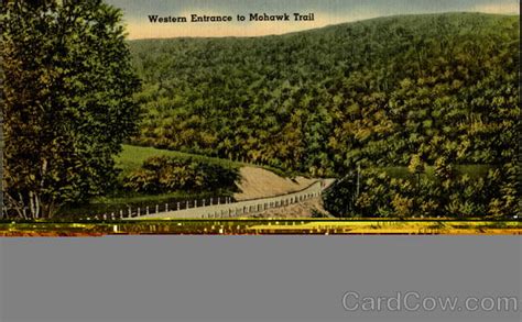 Western Entrance To Mohawk Trail Massachusetts