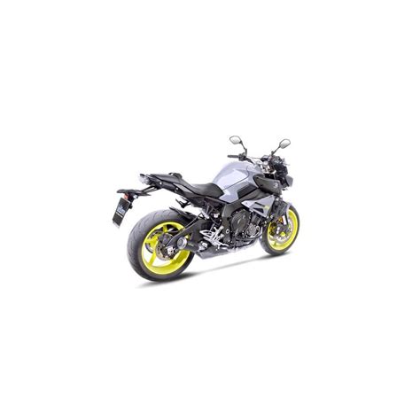 Leovince Yamaha Mt Sp Fz Mtn Lv Black Inox