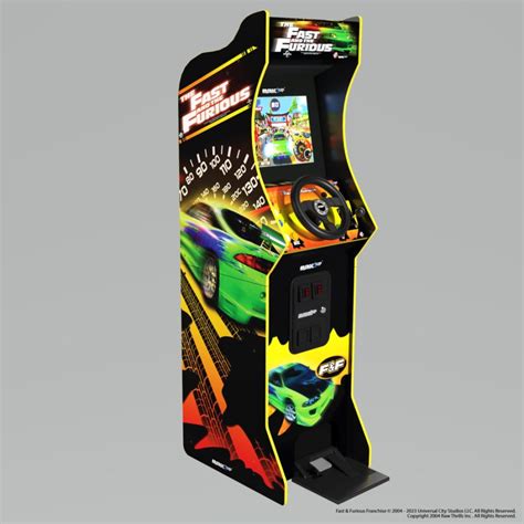 Arcade1ups Latest Release The Fast And The Furious Deluxe Arcade Game